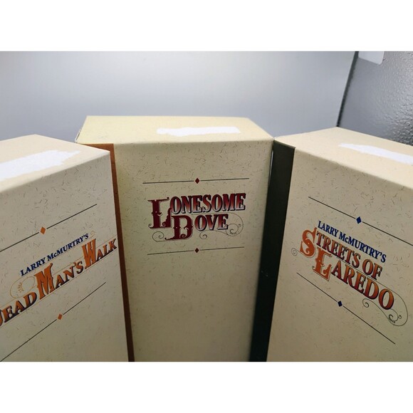 Lonesome Dove Trilogy Collectors Set VHS Box Set Larry McMurtry Video Tapes - Picture 7 of 14